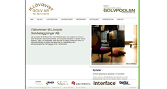 Desktop Screenshot of lovqvistgolv.se